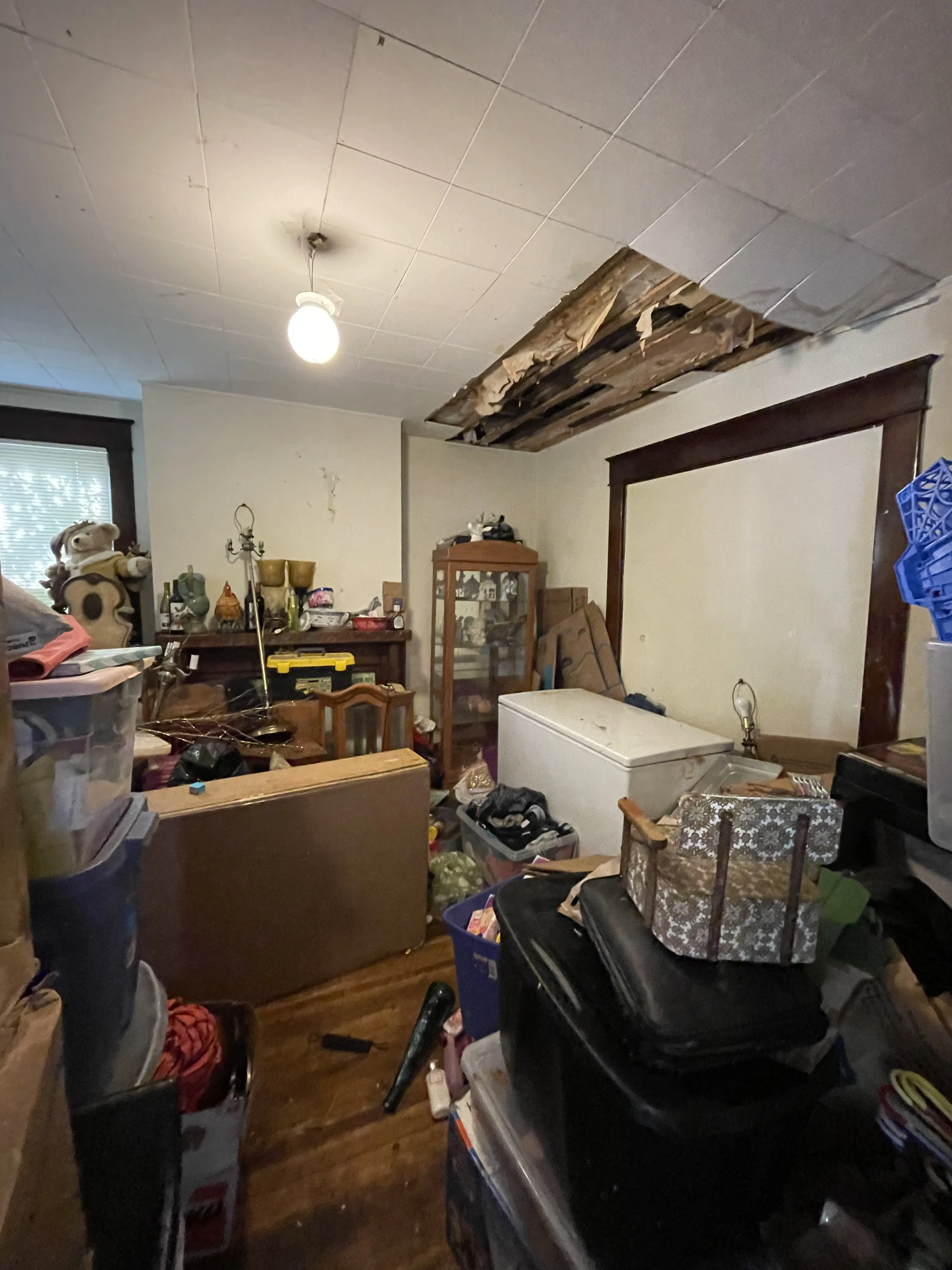 More junk left behind