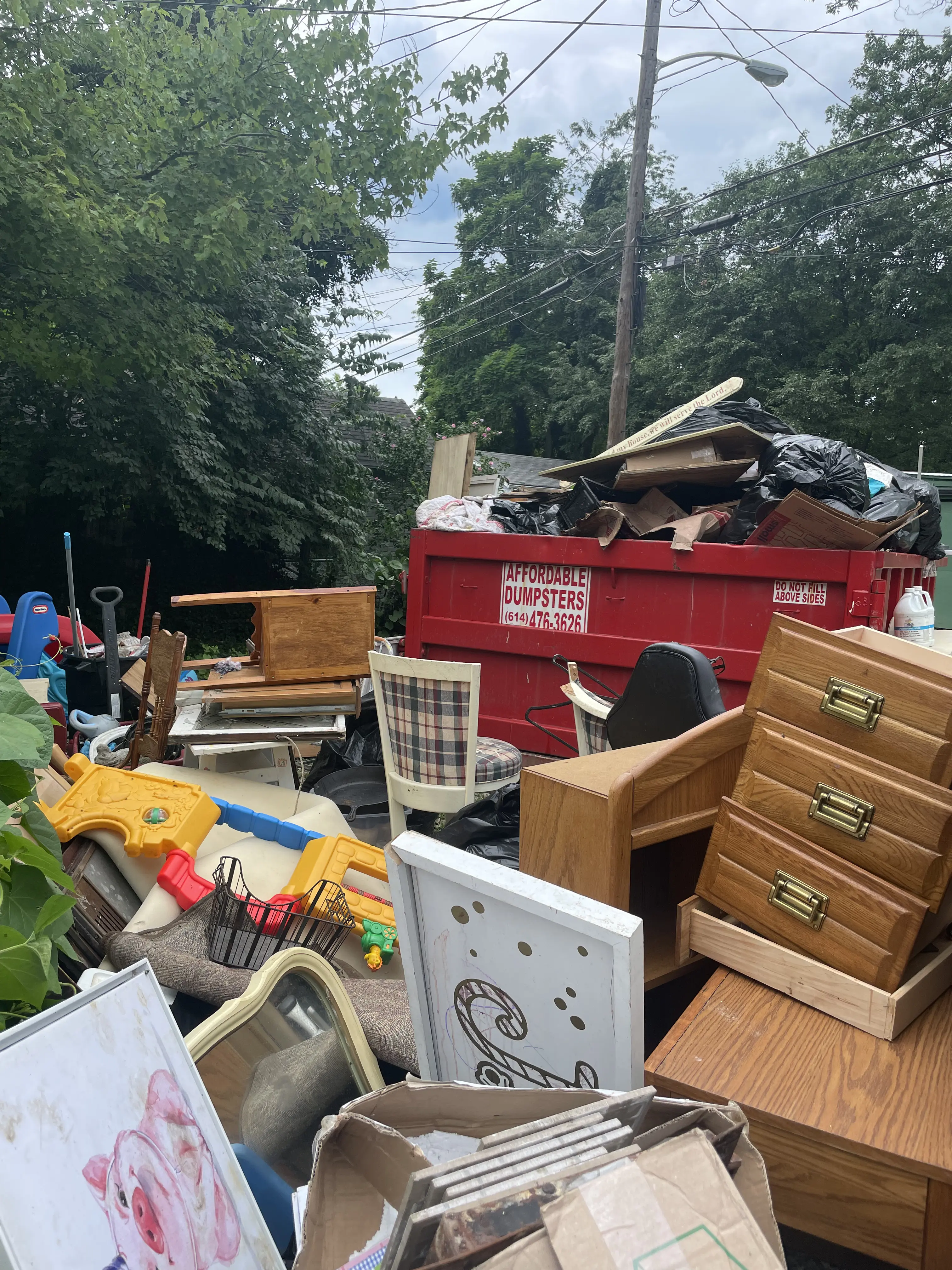 Demolition and deep cleaning