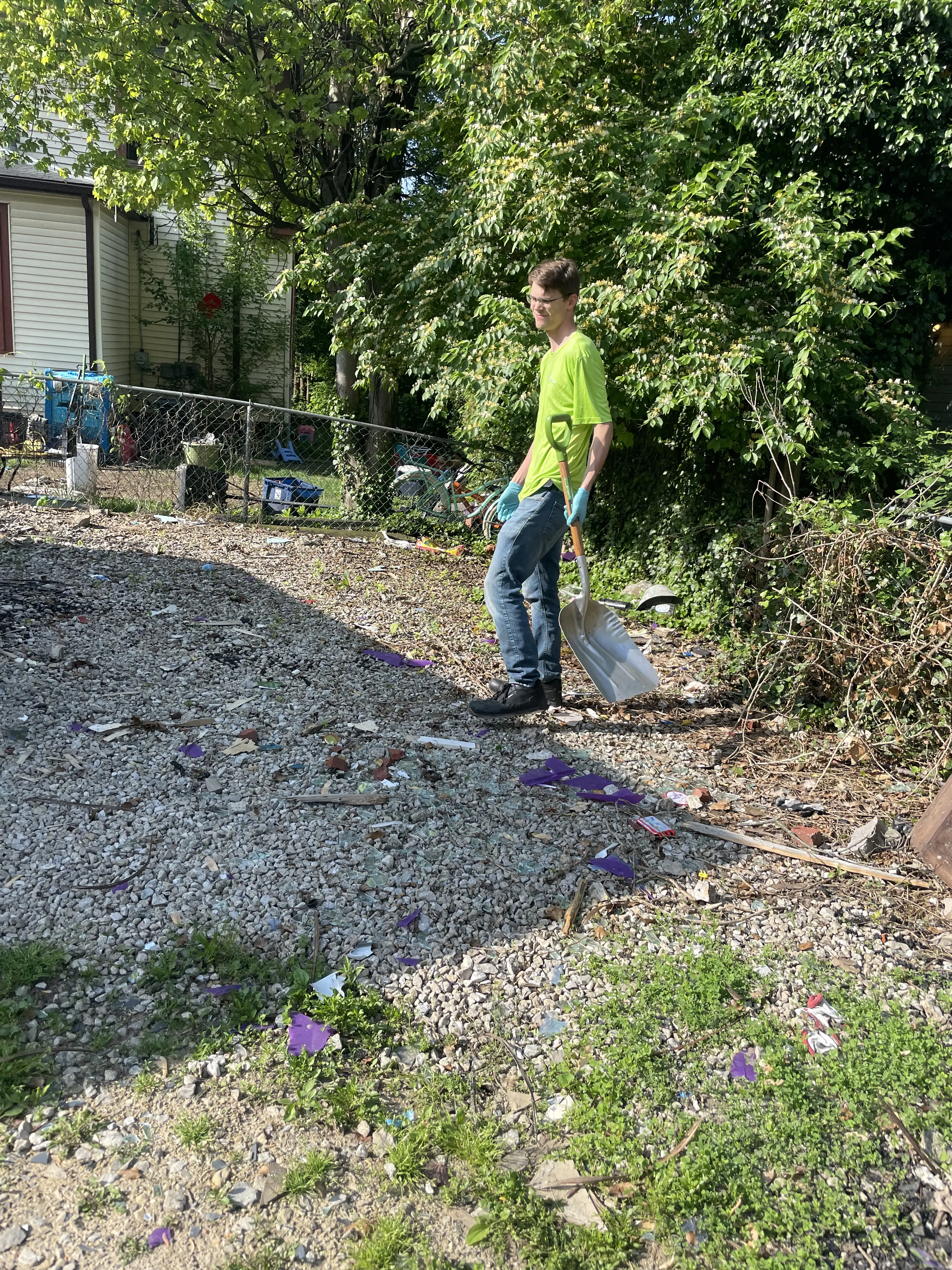 Demolition and deep cleaning